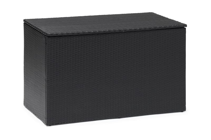 Hillerstorp Boston Hyndeboks XL 136x78 cm, Polyrattan/Grå/Sort