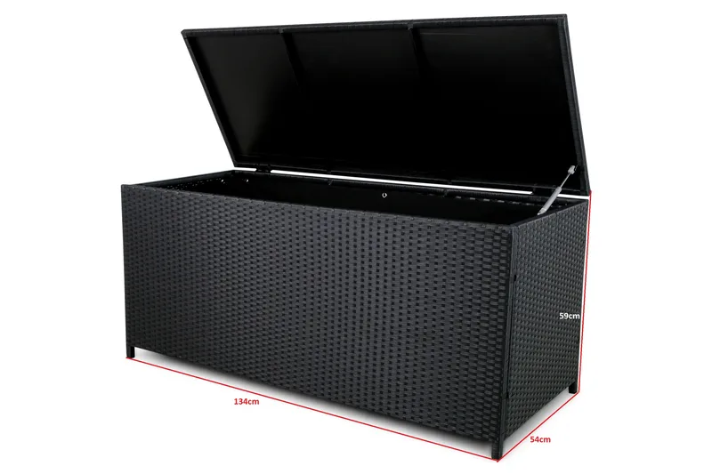 Hyndeboks 420 L - Antracit - Havemøbler - Pudeopbevaring & havemøbelovertræk - Hyndeboks