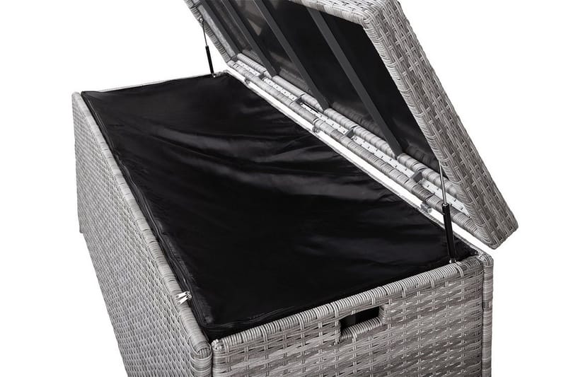 Modena hynder 158 cm - Grå - Havemøbler - Pudeopbevaring & havemøbelovertræk - Hyndeboks