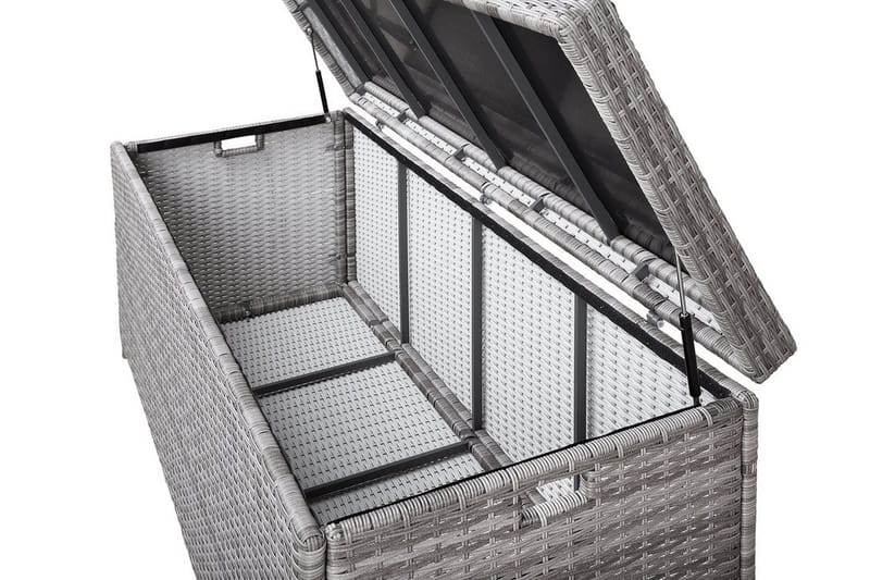 Modena hynder 158 cm - Grå - Havemøbler - Pudeopbevaring & havemøbelovertræk - Hyndeboks