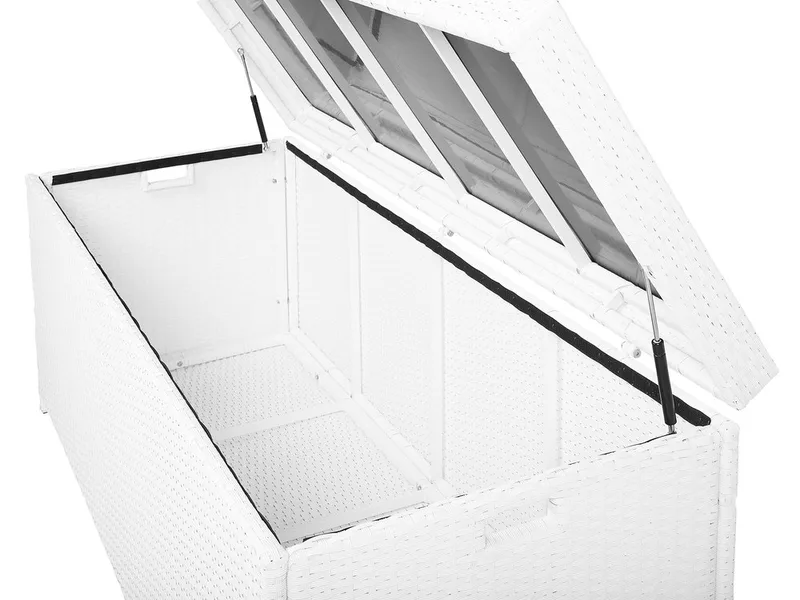 Modena hynder 158 cm - Hvid - Havemøbler - Pudeopbevaring & havemøbelovertræk - Hyndeboks