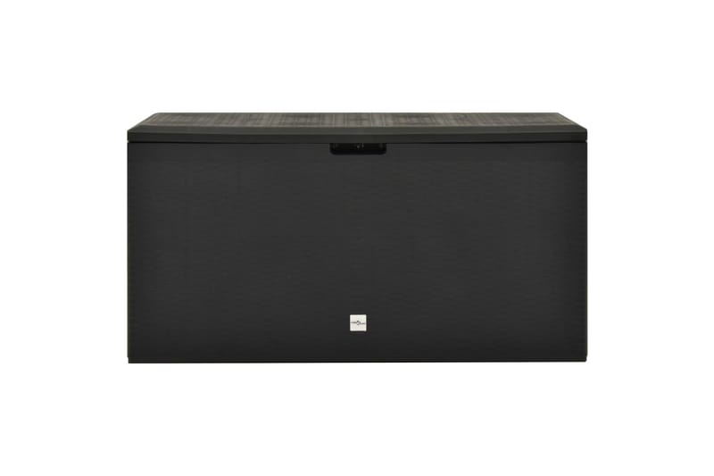 Opbevaringskasse Til Haven 114x47x60 cm Antracitgrå - Grå - Havemøbler - Pudeopbevaring & havemøbelovertræk - Hyndeboks