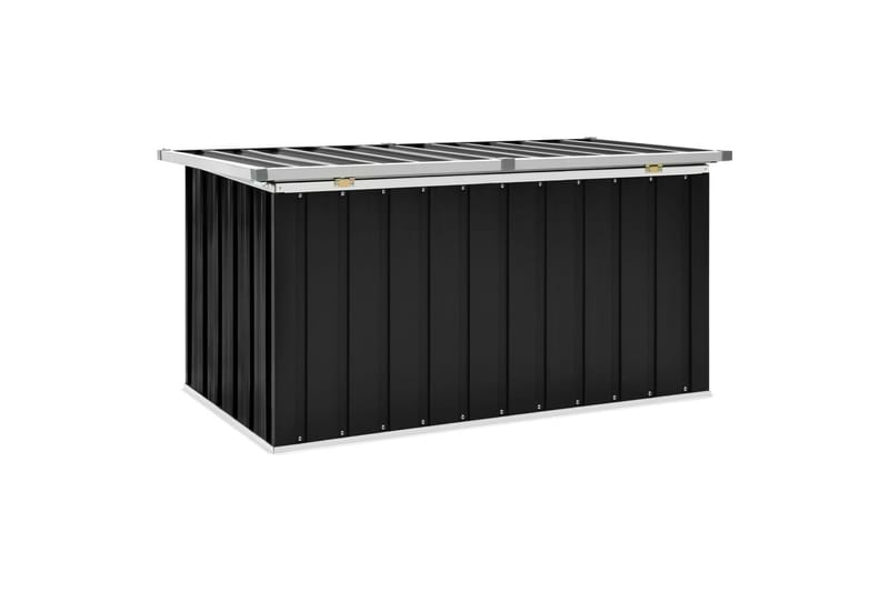 Opbevaringskasse Til Haven 129X67X65 cm Antracitgrå - Havemøbler - Pudeopbevaring & havemøbelovertræk - Hyndeboks