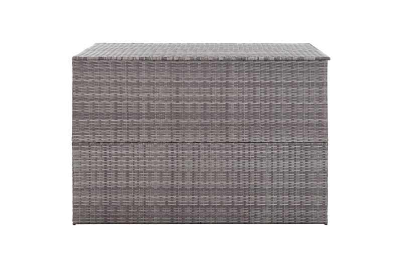 Opbevaringskasse Til Haven 150x100x100 cm Polyrattan Brun - Grå - Havemøbler - Pudeopbevaring & havemøbelovertræk - Hyndeboks
