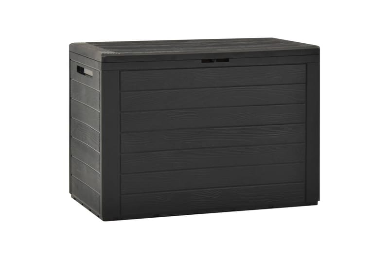 Opbevaringskasse Til Haven 78x44x55 cm Antracitgrå - Grå - Havemøbler - Pudeopbevaring & havemøbelovertræk - Hyndeboks