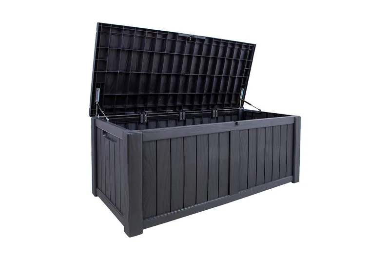 Praia Opbevaringsboks Sort - Havemøbler - Pudeopbevaring & havemøbelovertræk - Hyndeboks