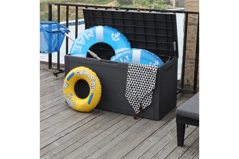 Saya Opbevaringsboks Grå - Havemøbler - Pudeopbevaring & havemøbelovertræk - Hyndeboks