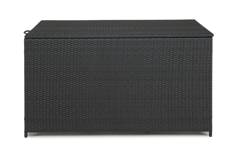 Sydney vandtæt hyndeboks Large til udendørs brug – Opbevaringskasse i polyrattan (B140xD80xH90 cm) - Sort - Havemøbler - Pudeopbevaring & havemøbelovertræk - Hyndeboks