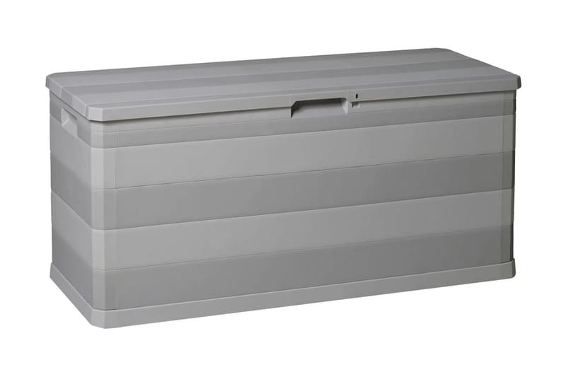 Udendørs Opbevaringskasse Grå 117 X 45 X 56 Cm - Grå - Havemøbler - Pudeopbevaring & havemøbelovertræk - Hyndeboks