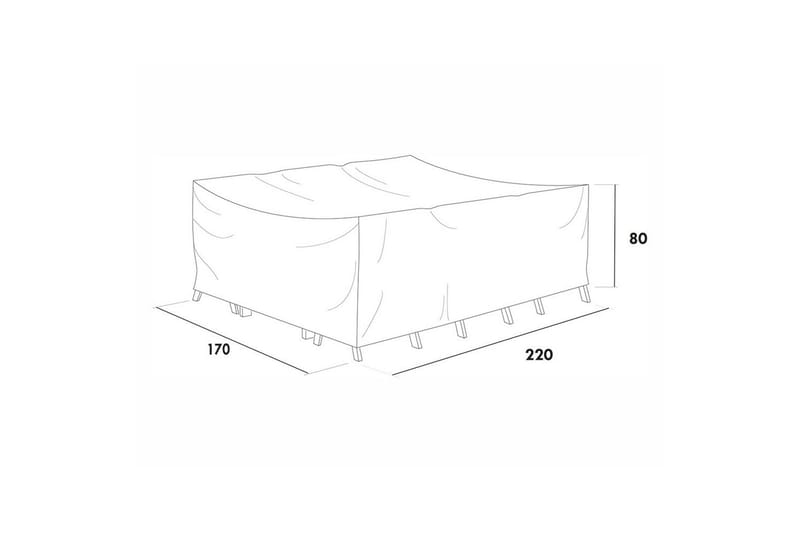 Møbelbeskyttelse Spisegruppe Hillerstorp Hånger Lav Lerdala Grå, undefined