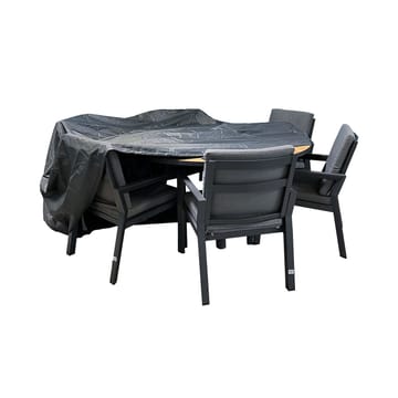 Møbelovertræk HOME4YOU Vejrbestandig 120x75 cm - Grå - Havemøbler - Pudeopbevaring & havemøbelovertræk - Betræk havemøbler