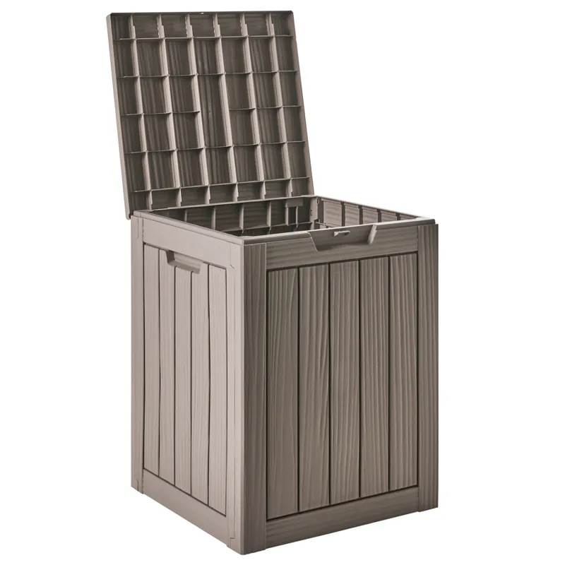 Opbevaringskasse udendørs Medellin 43x46 cm, Beige