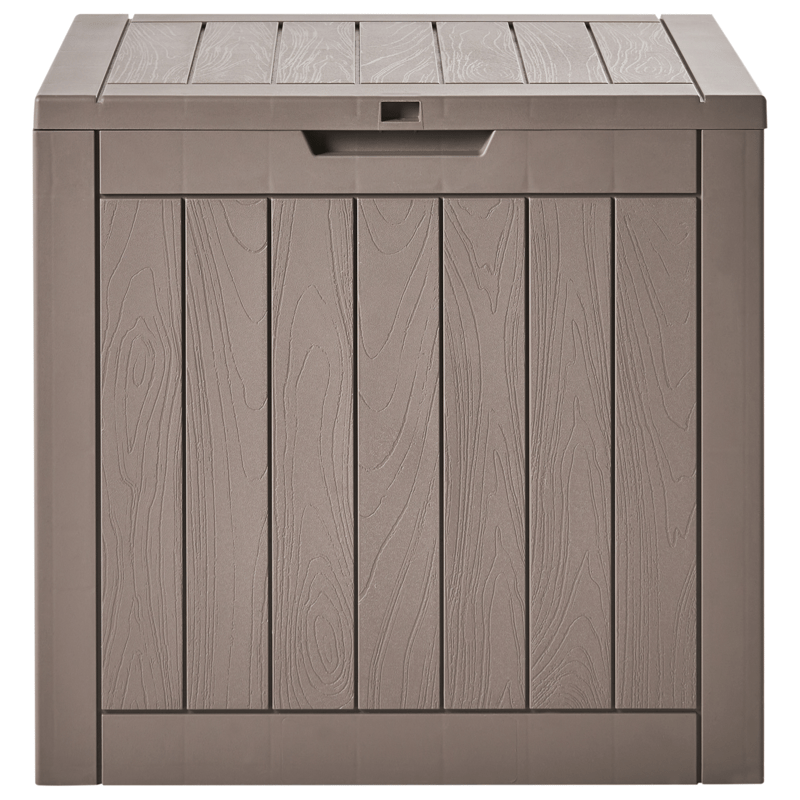 Opbevaringskasse udendørs Recife 43x56 cm - Beige - Havemøbler - Pudeopbevaring & havemøbelovertræk - Hyndeboks