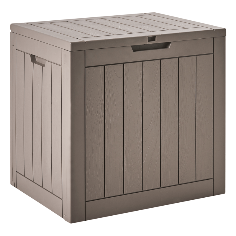 Opbevaringskasse udendørs Recife 43x56 cm - Beige - Havemøbler - Pudeopbevaring & havemøbelovertræk - Hyndeboks