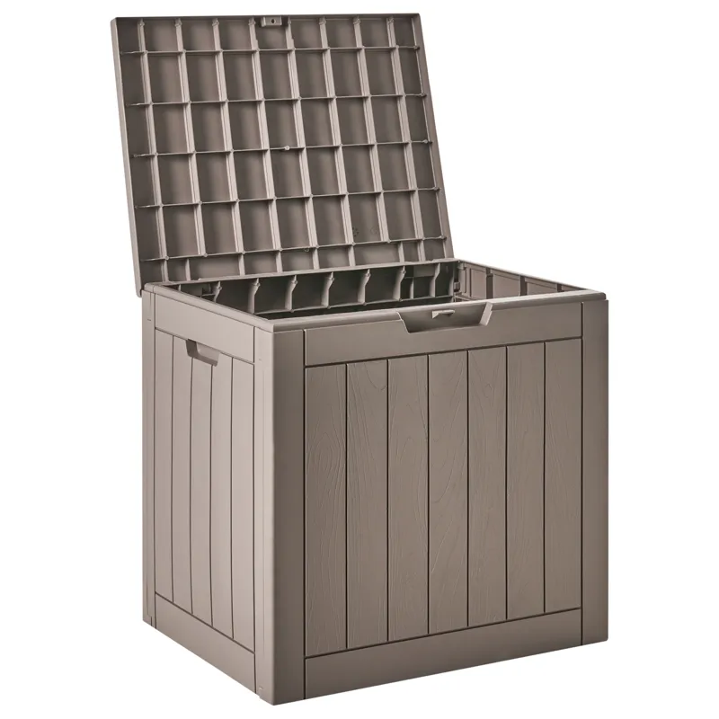 Opbevaringskasse udendørs Recife 43x56 cm, Beige