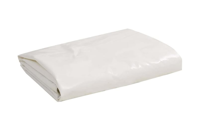 Presenning 650 G/M² 2 X 3 M Hvid - Hvid - Havemøbler - Pudeopbevaring & havemøbelovertræk - Presenning