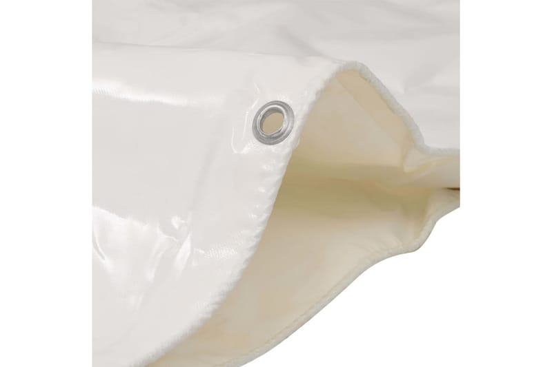 Presenning 650 G/M² 2 X 3 M Hvid - Hvid - Havemøbler - Pudeopbevaring & havemøbelovertræk - Presenning