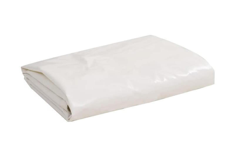 Presenning 650 G/M² 3 X 5 M Hvid - Hvid - Havemøbler - Pudeopbevaring & havemøbelovertræk - Presenning