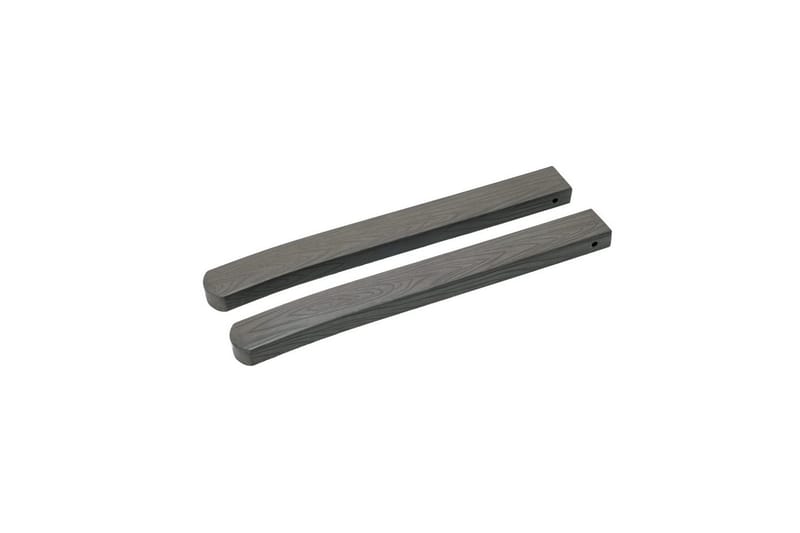 Reservedel Armlæn Hillerstorp 1 par Mørkegrå - Mørkegrå - Havemøbler - Øvrigt havetilbehør