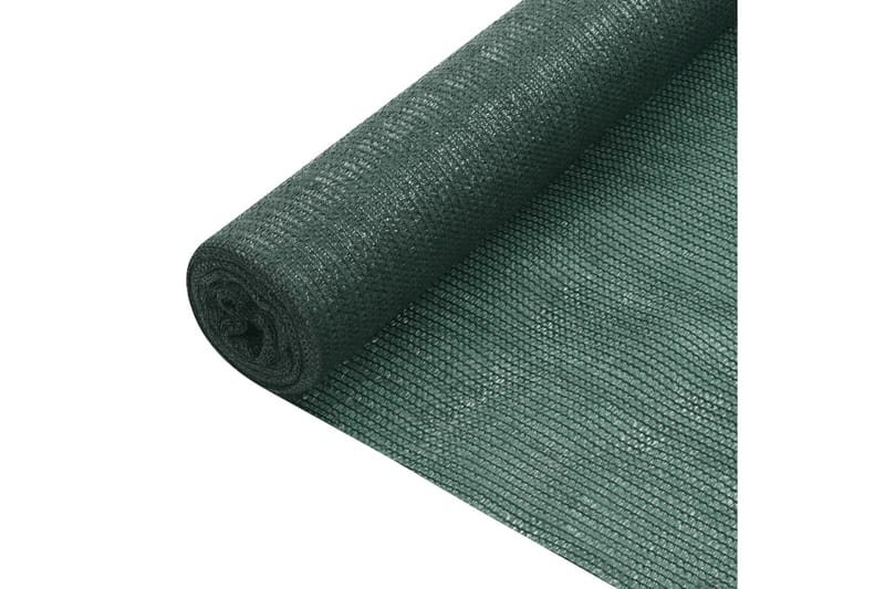 afskærmning 1,8x25 m 75 g/m² HDPE grøn - Grøn - Havemøbler - Solafskærmning - Afskærmning & vindsejl - Skærm