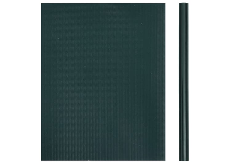 Haveskærm 35x0,19 m 4 Stk. Pvc Mat Grøn - Grøn - Havemøbler - Solafskærmning - Afskærmning & vindsejl