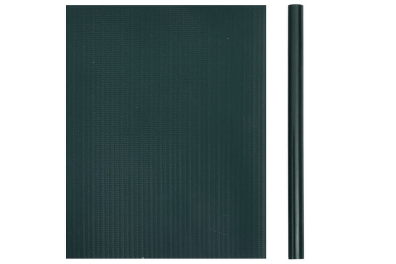 Haveskærm 35x0,19 m 4 Stk. Pvc Mat Grøn - Grøn - Sikkerhed & læhegn altan - Afskærmning & vindsejl - Skærm