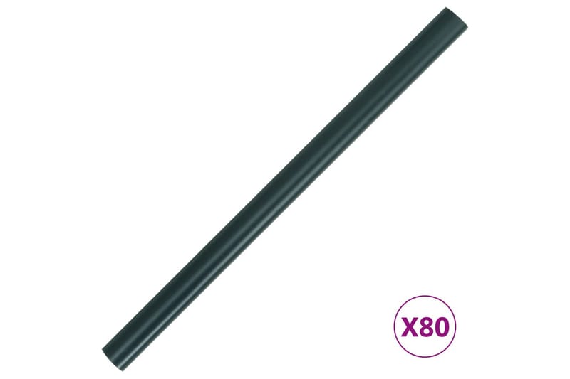 Haveskærm 35x0,19 m 4 Stk. Pvc Mat Grøn - Grøn - Havemøbler - Solafskærmning - Afskærmning & vindsejl