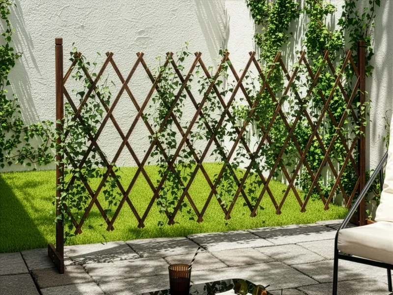 Havespalier Sciolze udtrækkelig - Brun - Havemøbler - Solafskærmning - Afskærmning & vindsejl - Espailer