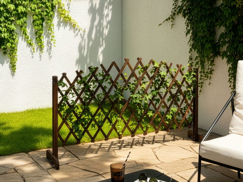 Havespalier Pavarolo udtrækkelig - Brun - Havemøbler - Solafskærmning - Afskærmning & vindsejl - Espailer