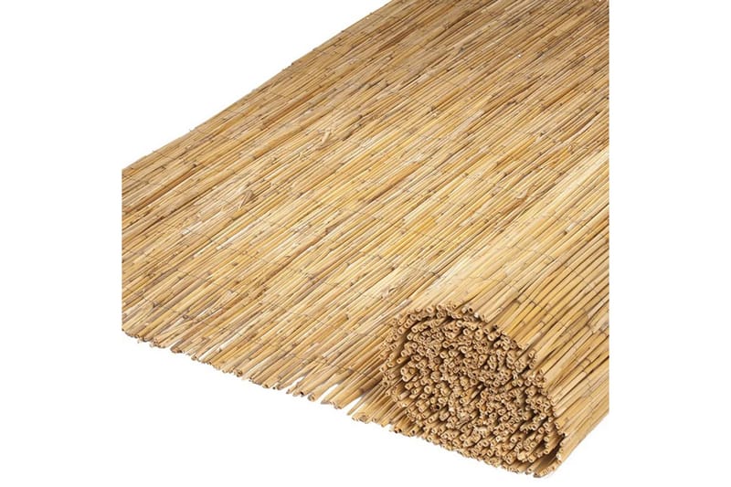 Nature 2 stk. havehegn bambus 500 x 150 cm - Beige - Havemøbler - Solafskærmning - Afskærmning & vindsejl - Skærm