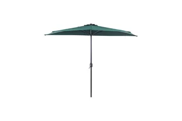 Carleton Parasol 100x100 cm - Grøn/Sort - Havemøbler - Solafskærmning - Parasoller - Balkonparasol