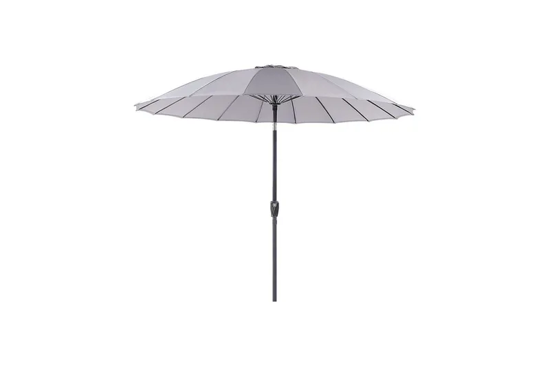 Faenza Parasol 255 cm, Sort/Grå
