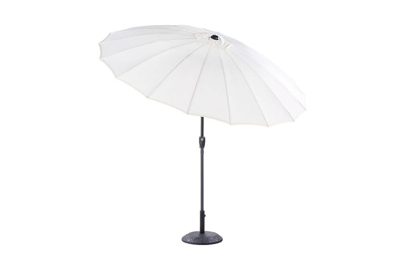 Faenza Parasol 255 cm - Beige/Sort - Havemøbler - Solafskærmning - Parasoller - Balkonparasol