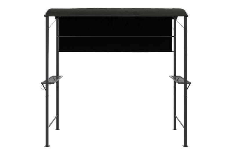 beBasic pavillon med tag 220x110x200 cm antracitgrå - Antracit - Havemøbler - Solafskærmning - Havepavilloner - Komplet pavillon