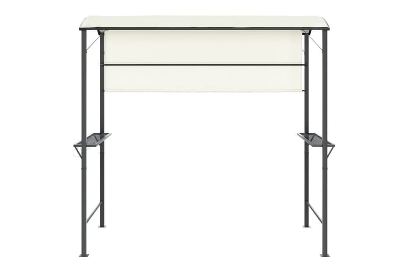 beBasic pavillon med tag 220x110x200 cm cremefarvet - Creme - Havemøbler - Solafskærmning - Havepavilloner - Komplet pavillon