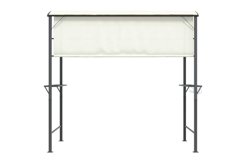 beBasic pavillon med tag 220x110x200 cm cremefarvet - Creme - Havemøbler - Solafskærmning - Havepavilloner - Komplet pavillon
