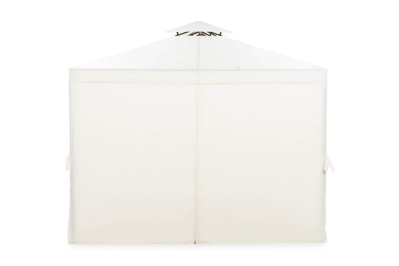 Bermuda komplet pavillon inkl. tag og vægge 3x3 m – Offwhite - Havemøbler - Solafskærmning - Havepavilloner - Komplet pavillon