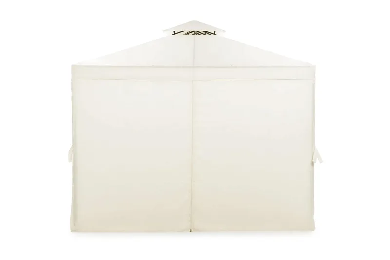 Bermuda komplet pavillon inkl. tag og vægge 3x4 m - Offwhite - Havemøbler - Solafskærmning - Havepavilloner - Komplet pavillon