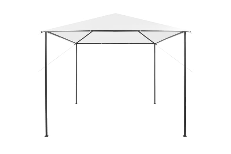 Havepavillon 3x3x2,7 m 180 g/m² hvid - Hvid - Havemøbler - Solafskærmning - Havepavilloner