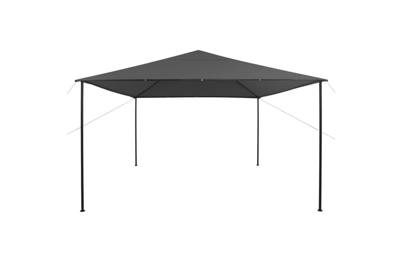 Havepavillon 4x4x2,7 m 180 g/m² antracitgrå - Antracit - Havemøbler - Solafskærmning - Havepavilloner