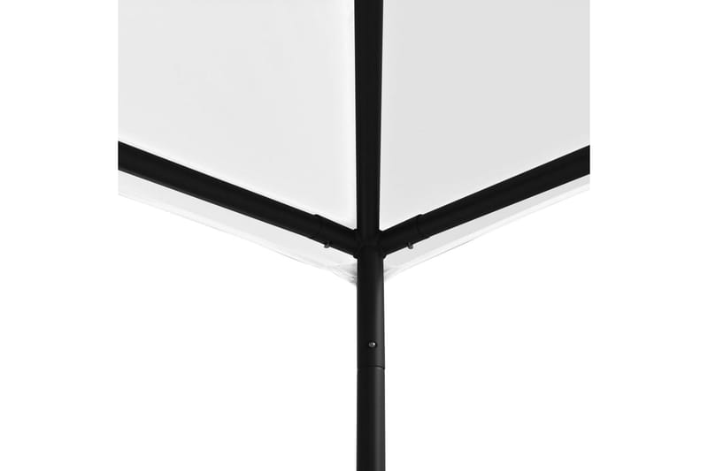Havepavillon 4x4x2,7 m 180 g/m² hvid - Hvid - Havemøbler - Solafskærmning - Havepavilloner