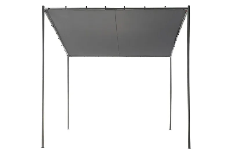 Havepergola Vimino, Grå, sort