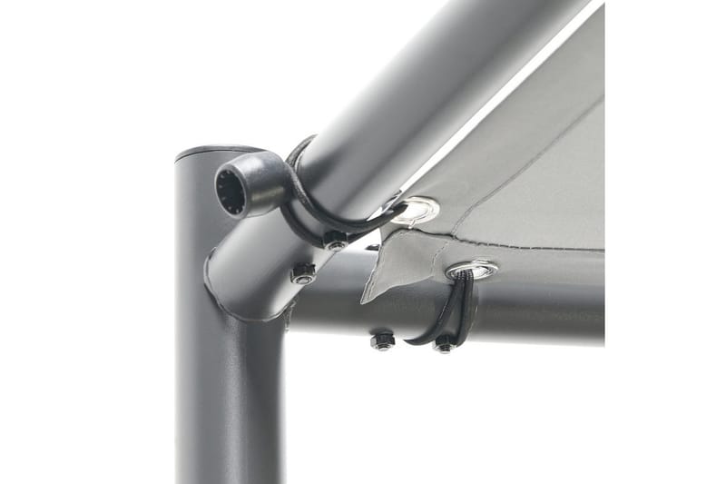 Havepergola Vimino - Grå - Havemøbler - Solafskærmning - Havepavilloner - Komplet pavillon