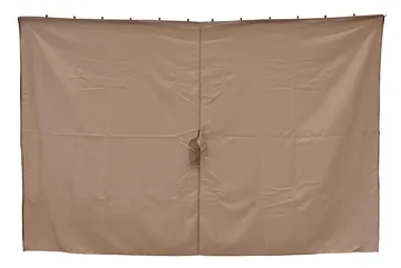 Hillerstorp Luxor Pavillonvægge 300 x 300 cm - Beige - Havemøbler - Solafskærmning - Havepavilloner - Pavillonvægge