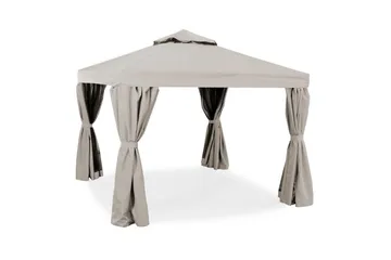 Hillerstorp Luxor Pavillon 300 x 300 cm Sand