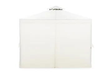 Bermuda komplet pavillon inkl. tag og vægge 3x3 m - Offwhite - Havemøbler - Solafskærmning - Havepavilloner - Komplet pavillon