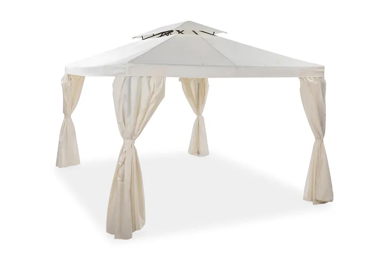 Bermuda Komplet Pavillon 3x3 m, Naturhvid