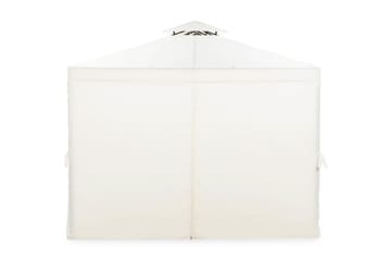 Bermuda Pavillon uden Vægge 300x300 cm inkl. Myggenet - Offwhite - Havemøbler - Solafskærmning - Havepavilloner - Pavillon med tag