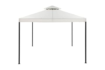 Bermuda Pavillon uden Vægge 300x300 cm inkl. Myggenet - Offwhite - Havemøbler - Solafskærmning - Havepavilloner - Pavillon med tag
