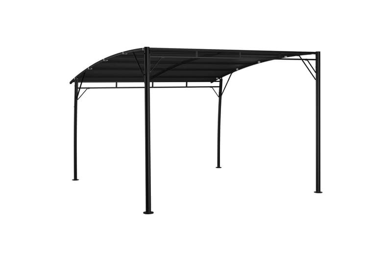 Fritstående Havemarkise 3X3X2,25 M Antracitgrå - Havemøbler - Solafskærmning - Havepavilloner - Komplet pavillon